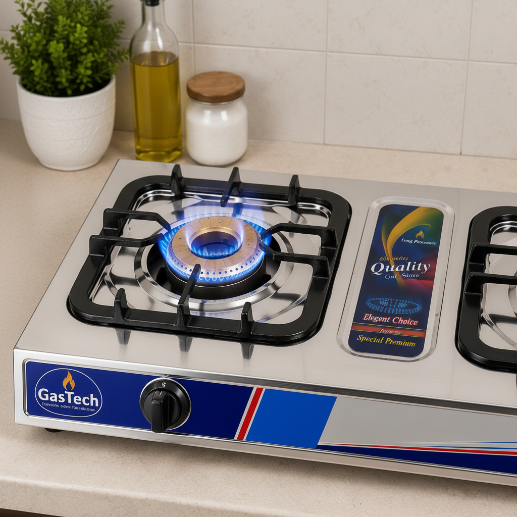 Classic Double Burner Gas Stove