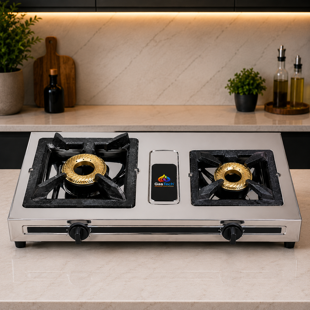 Majestic Double Burner Gas Stove