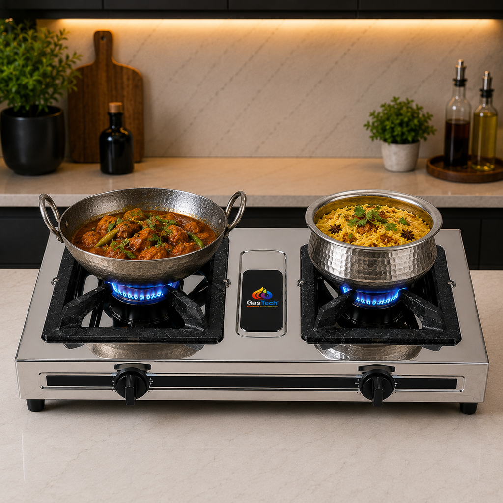 Majestic Double Burner Gas Stove