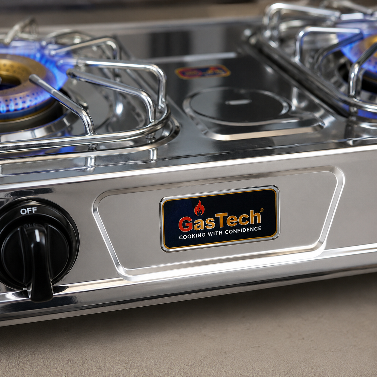 Heritage Double Burner Gas Stove