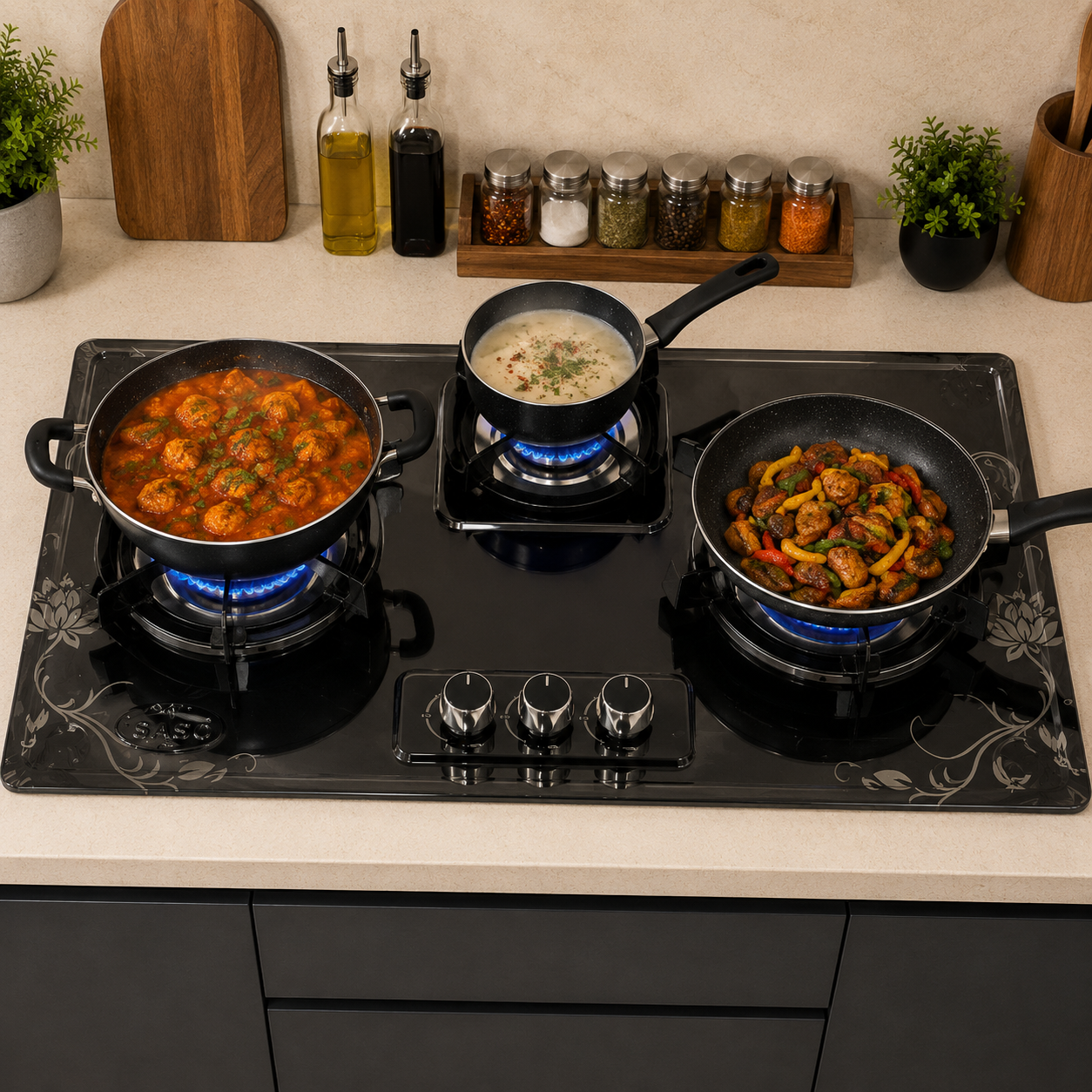 Imperial 3 Burner Built-in Hob